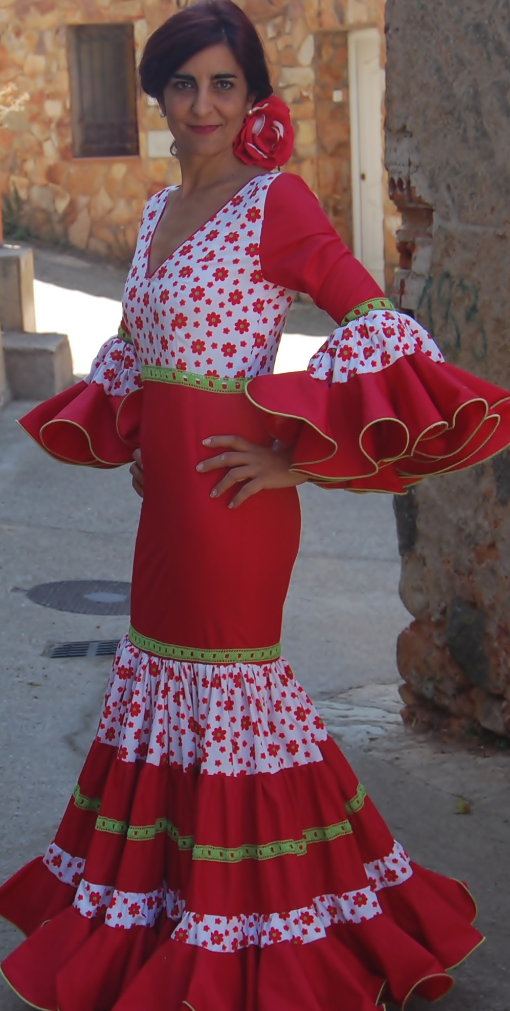 Traje de Flamenca